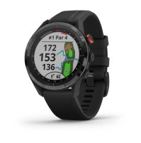 Approach® S62 - Black Ceramic Bezel with Black Band - 010-02200-00 - Garmin